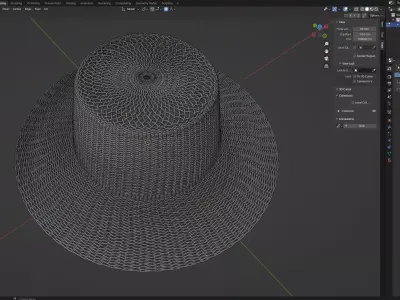 WICKER BASKET15 3D model