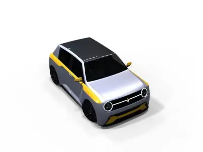 Renault R4Tune Concept 3D model