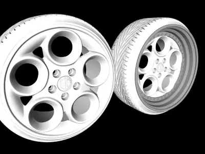 RIM Alfa Romeo 156  3D model