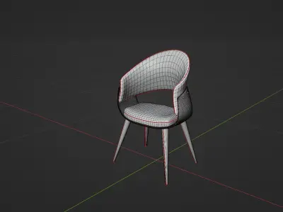 Dining Chair Free 3D model