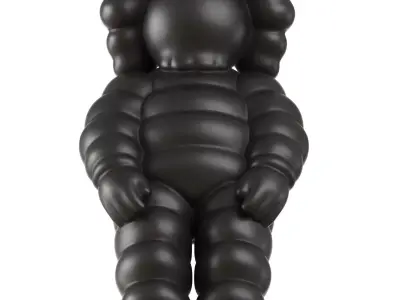 Cloud Black Iconify Rollo Figure 3D model