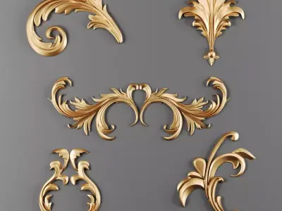 Trim Ornament 139 3D model