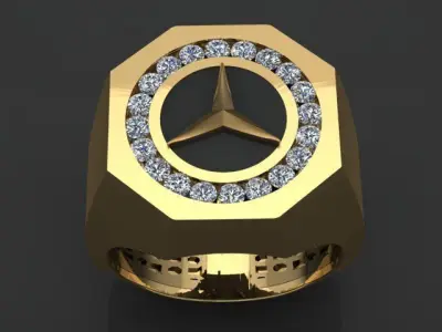 Men Ring 3D print model