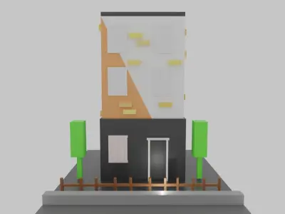 building1 by kew 3D model