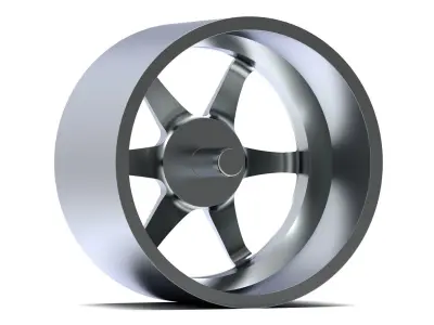 Volk Rays TE37 SL 1-24 Scale 3D print model