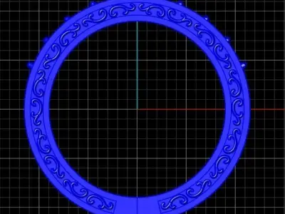 Ring for wedding 3D print model