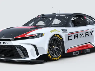 Nascar Toyota Camry 2024 Template 3D model