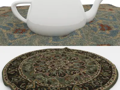Rugs No 878 Low-poly 3D model