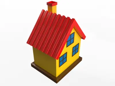 25 3D Models Toys Collection Low-poly 3D model