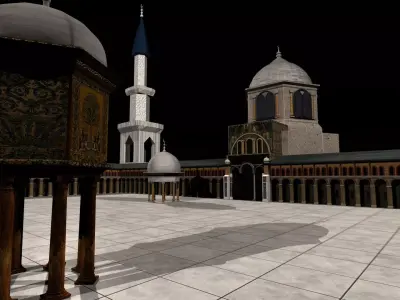Umayyad Damascus Mosque 3D model