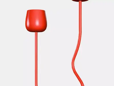 SILVERPARON Candlestick-tealight holder Low-poly 3D model