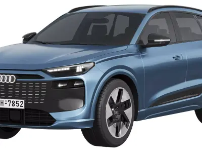 Audi Q6L e-tron 3D model