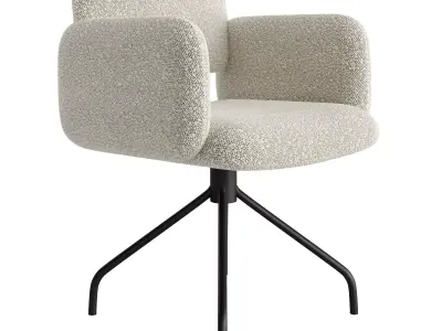 Brooks chair Low-poly 3D model