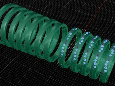 Wedding rings 227 3D print model