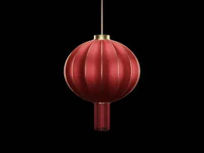 Chinese Lantern 3D model decoration 3D model