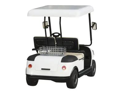 ECAR LT-A2DSP 2 Seat Golf Cart 3D model