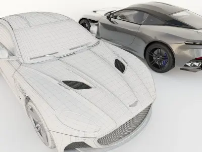  Aston martin dbs superleggera 3D model