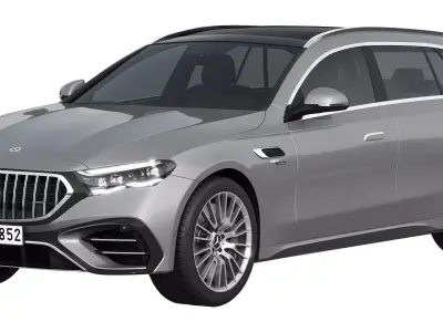 Mercedes-Benz E53 AMG Hybrid Estate 2024 3D model