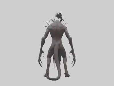 Beast of the Damned model 3D model