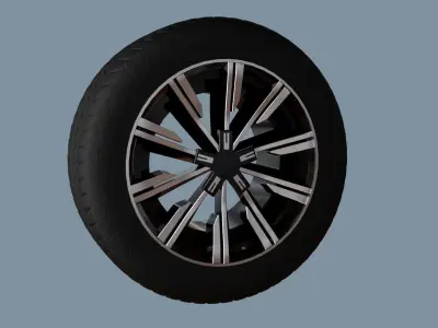 AS rims collection 2 - VW Tirano Low-poly 3D model