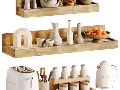 kitchen accessories 011 3D model