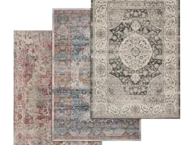 Rug Set 503 3D model