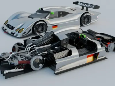 Mercedes-Benz CLR 3D model