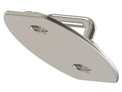 Car Door Striker Plate 3D print model