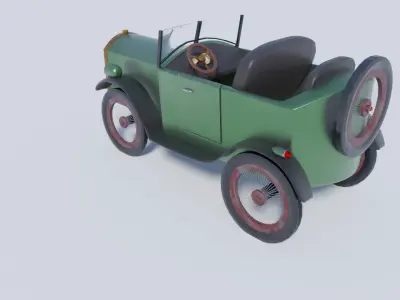 1910s Car 3D model