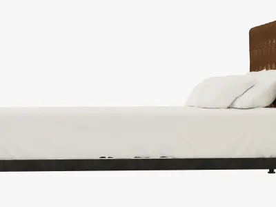 RH Teen Finlay Platform Bed 3D model