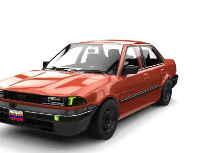 TOYOTA COROLLA ARAYA  3D model