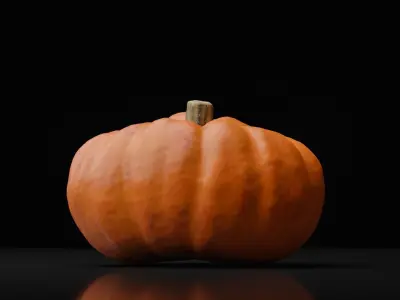 Photoreal Decorative Pumpkin Scan 06 3D model