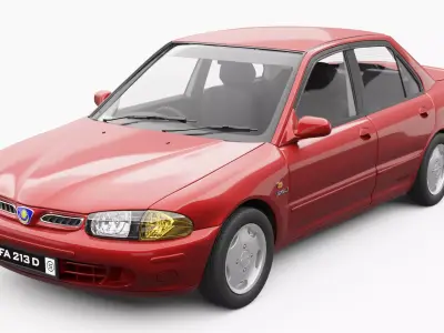 Proton Wira 3D model