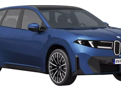 Electric SUV iX3 2026 3D model