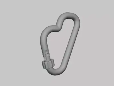 Hook Assembly - Geometry Only No Textures No Materials 3D model