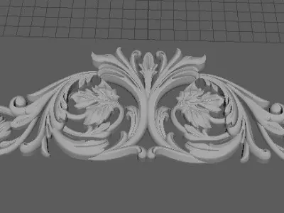 dekor ornate design 3D model