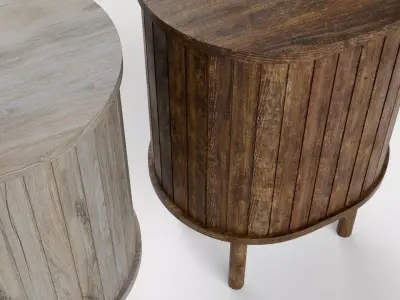 Bedside table 3D model purchase