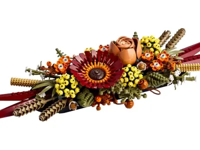 TwindBricks3D - 10314 Dried Flower Centerpiece 3D print model