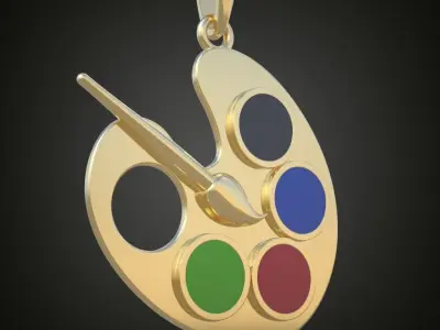 My Exclusive Pendant  3D 0092 printable model9 3D print model