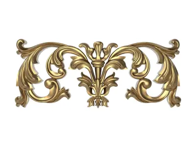  decorative pattern ready for 3D printing 3D model