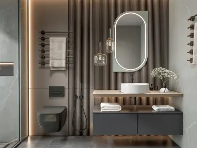 Bathroom 82 3D model