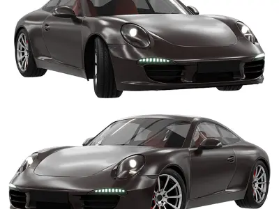 Porsche 911 Carrera 4S 3D model by safaralikaramatov9