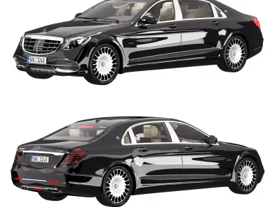 Mercedes Benz  Maybach S650 3D model