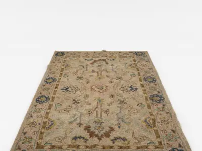 Rugs No 58 Low-poly 3D model