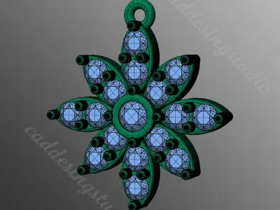 Pendant kt 13 3D print model