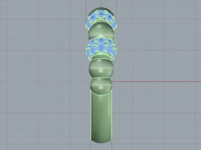 Twila True Ring 3D print model