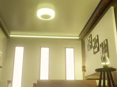 Luxury Bedroom Low-poly 3D model