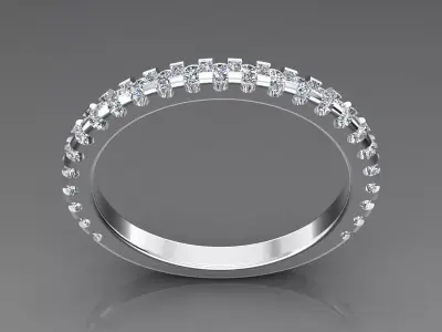 Band Ring 3D print model 138