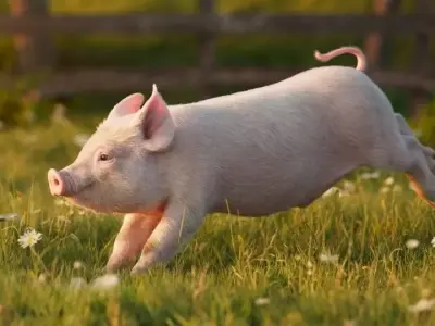 Piggy Blender VFX 3D model   3D model