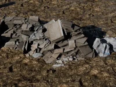 Silent Perimeter assets Free 3D model